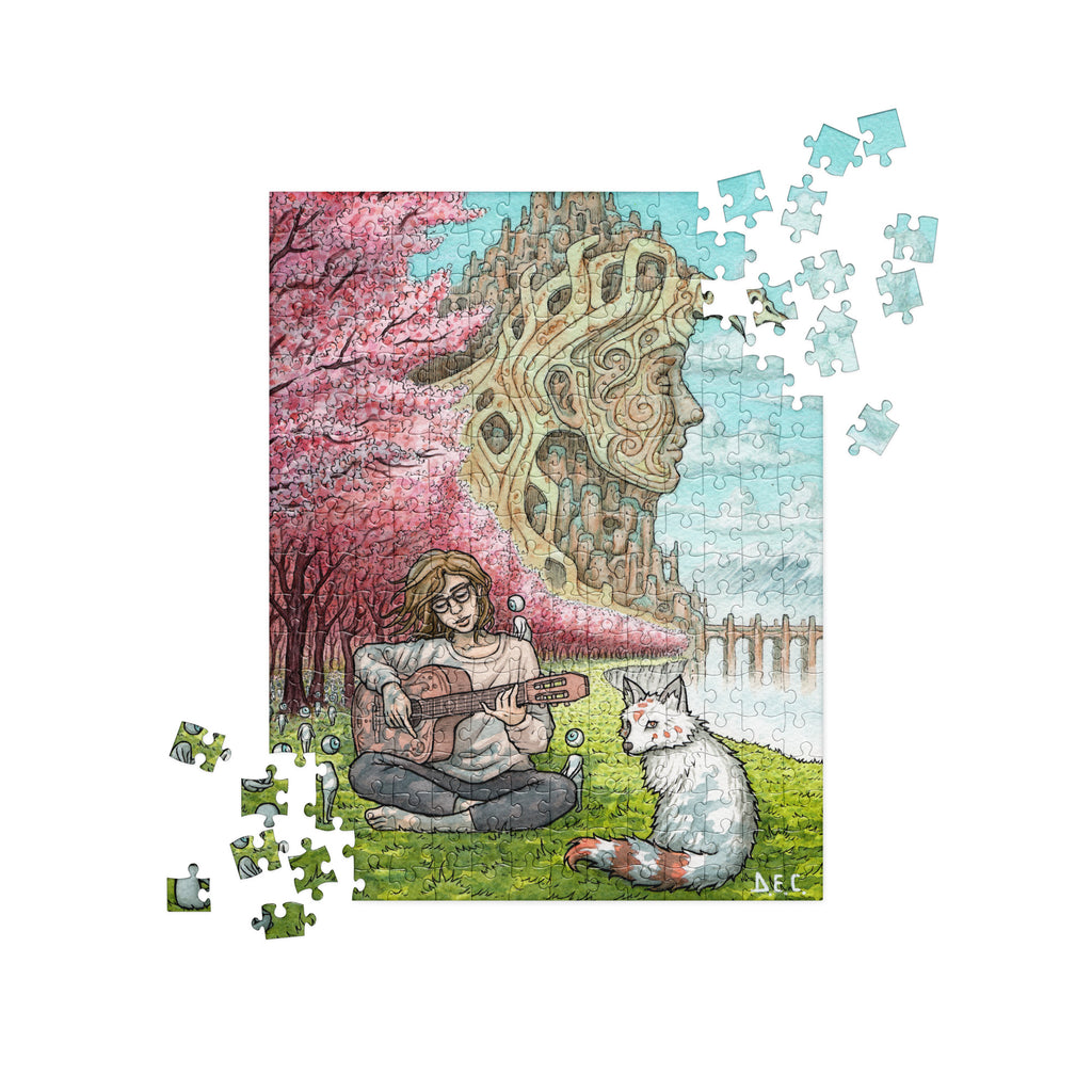Jigsaw  Puzzle - The Song Of The White Fox