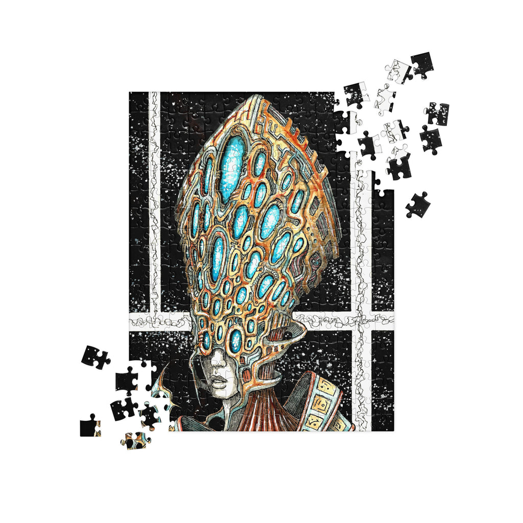 Jigsaw Puzzle - The 1000 Eyes Lady