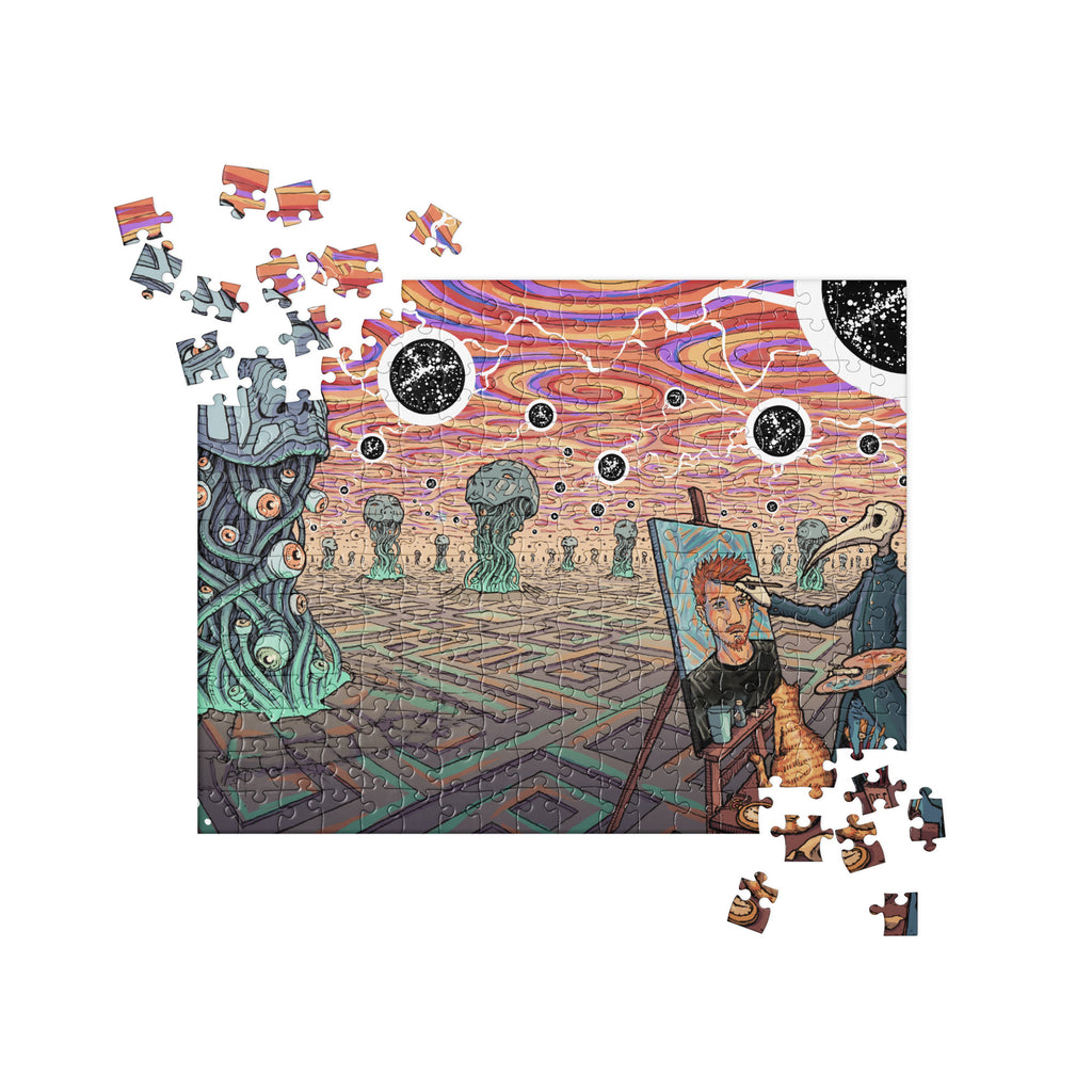 Jigsaw Puzzle - Self Portrait Digital